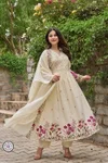 KF 1114 Kalaai Chanderi Silk Kurti With Bottom Dupatta Wholesale Market In Surat